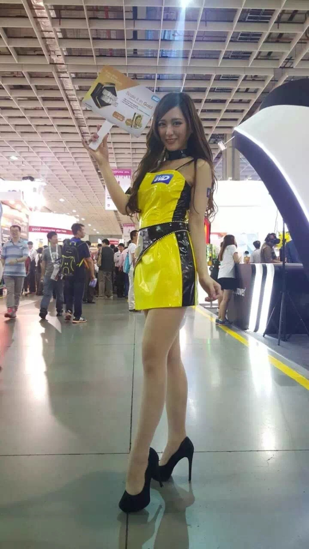 长腿丝袜高跟鞋：COMPUTEX 2016 台北电脑展 ShowGirl 合集