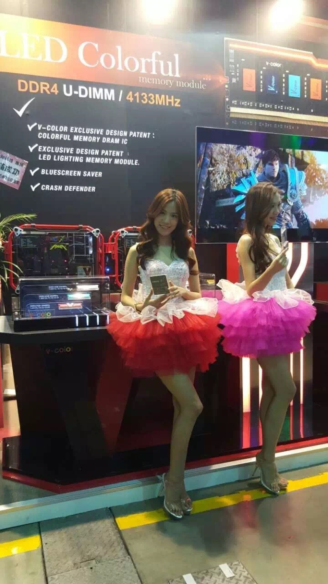 长腿丝袜高跟鞋：COMPUTEX 2016 台北电脑展 ShowGirl 合集