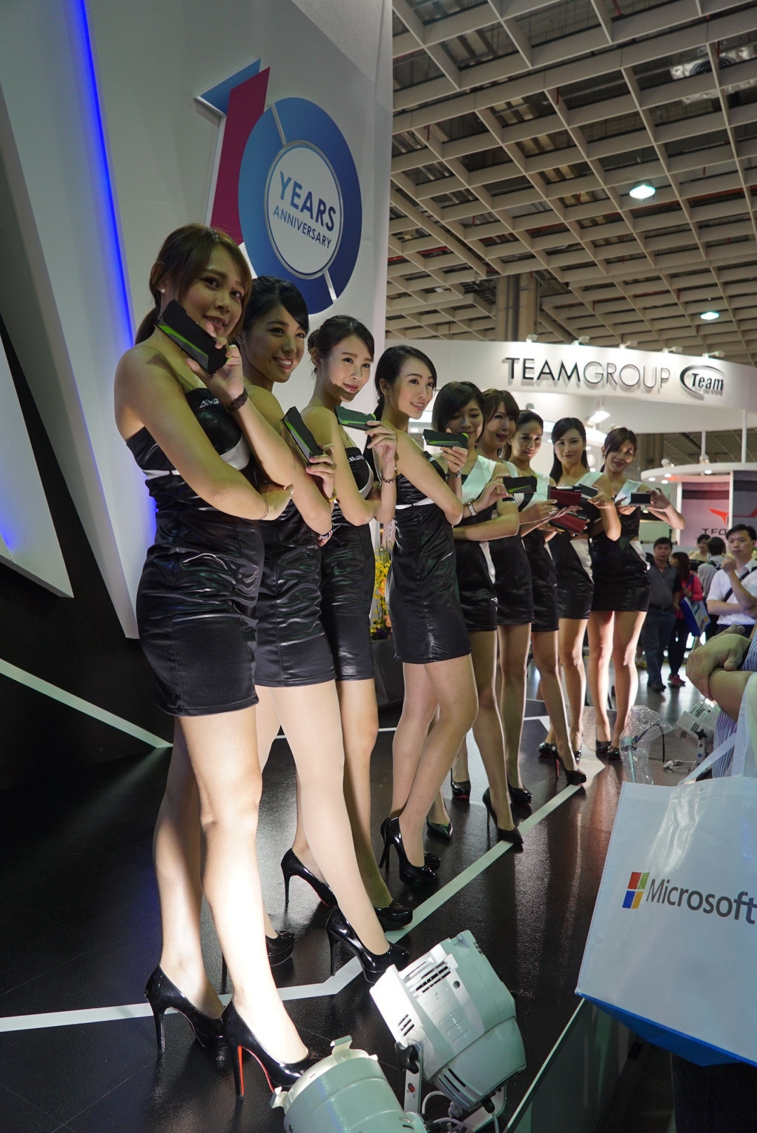 长腿丝袜高跟鞋：COMPUTEX 2016 台北电脑展 ShowGirl 合集