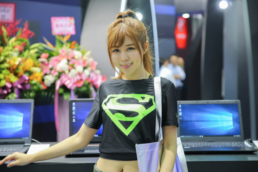 长腿丝袜高跟鞋：COMPUTEX 2016 台北电脑展 ShowGirl 合集