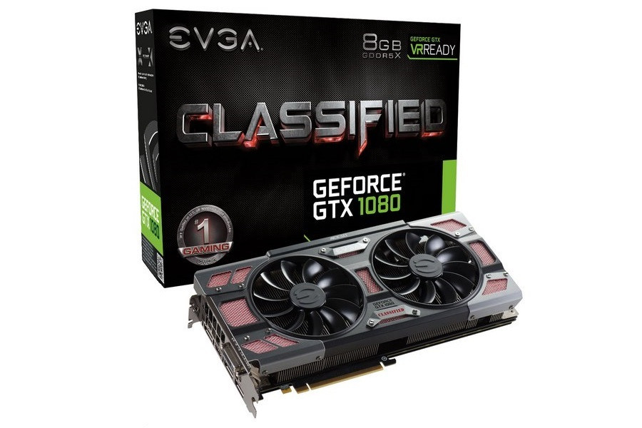 RGB渐变LED风冷和HYBRID水冷：EVGA 推出 多款 GTX 1080 非公版显卡