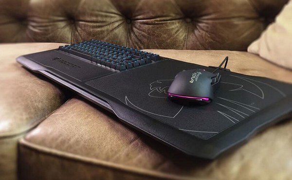 在客厅战斗吧：ROCCAT 冰豹 推出 SOVA 无限豹 膝盖键鼠套装