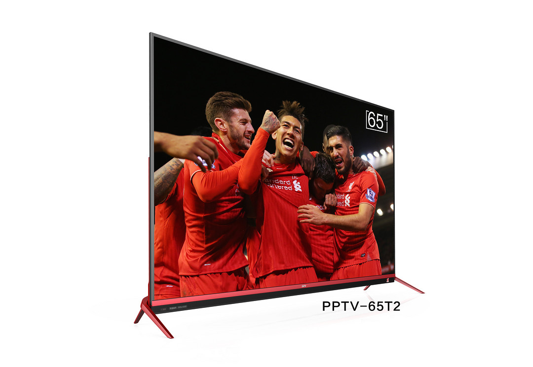 红军铁杆专属福利：PPTV 聚力 发布 利物浦定制版 智能电视
