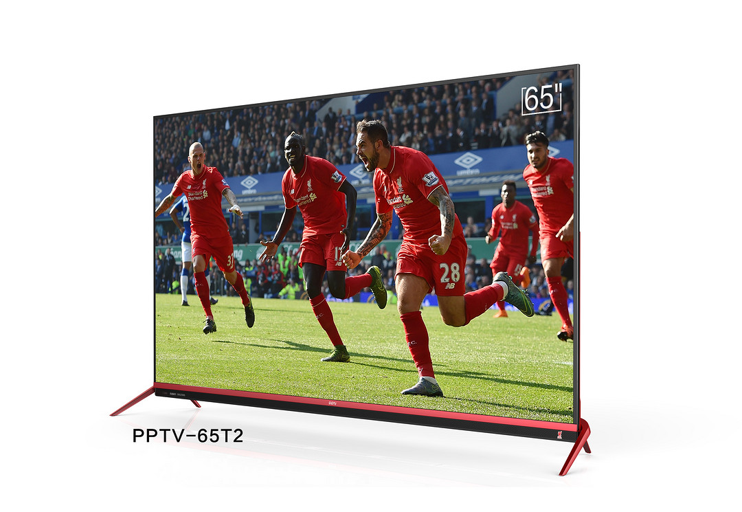 红军铁杆专属福利：PPTV 聚力 发布 利物浦定制版 智能电视