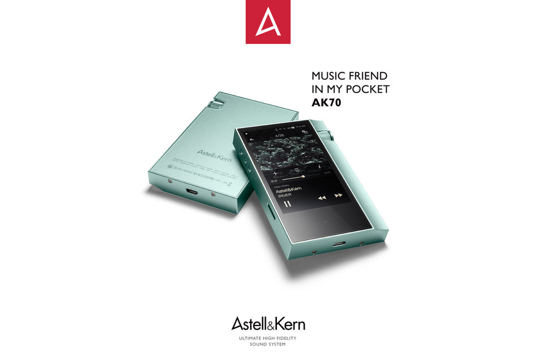 首次支持USB接口数字输出：Astell&Kern 发布 AK70 音乐播放器