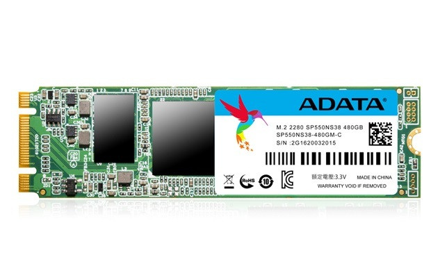 入门级别M.2产品：ADATA 威刚 推出 Premier SP550 M.2 2280 SSD