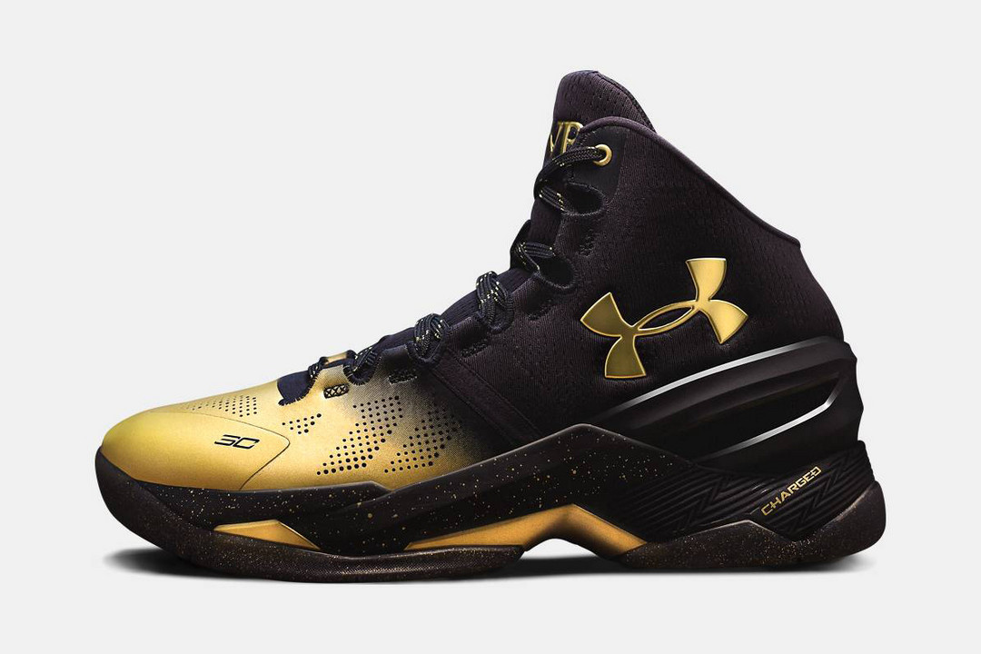 黑白双金：UNDER ARMOUR 安德玛 Curry Back 2 Back MVP球鞋套装 即将发售