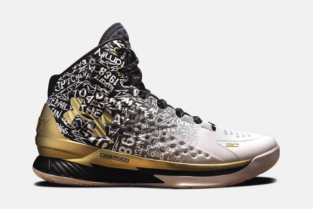 黑白双金：UNDER ARMOUR 安德玛 Curry Back 2 Back MVP球鞋套装 即将发售