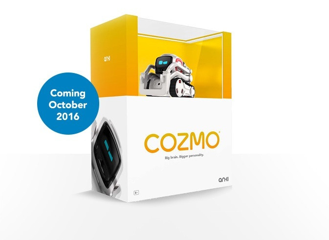 OLED脸上表情丰富：Anki 推出 Cozmo智能玩具机器人