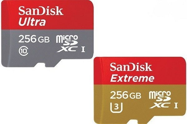 支持4K高速录制：SanDisk 闪迪 发布 256GB Extreme/Ultra 高速存储卡 