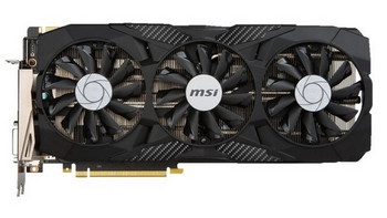 微星三风扇版本：msi 微星 推出 DUKE 暗黑龙爵 GTX 1080/1070 非公版显卡