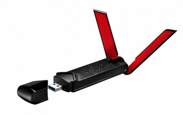 USB 3.0接口：ASUS 华硕 发布 双频USB-AC68无线网卡