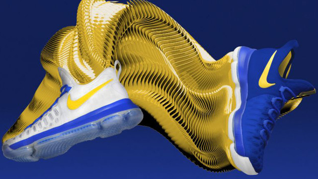 杜兰特首款勇士战靴:NIKE 耐克 官网可定制 ZO