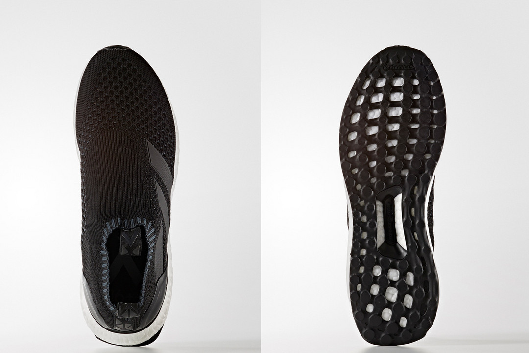足球身跑鞋底：adidas 阿迪达斯 推出  ACE 16+ Purecontrol UltraBoost 跑鞋