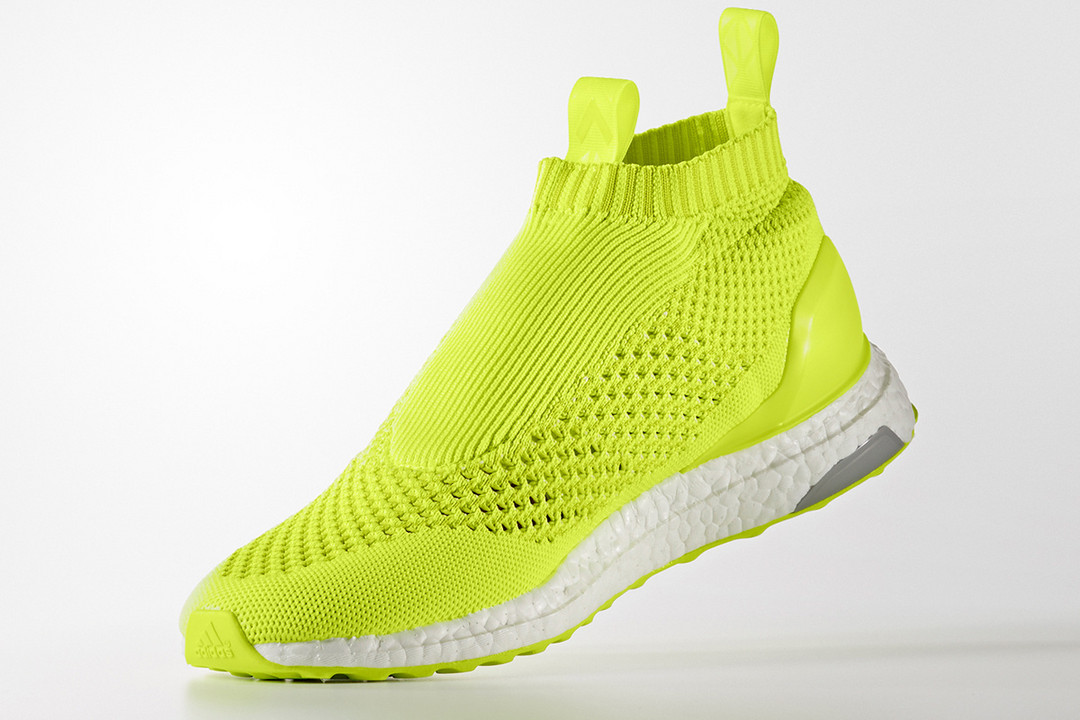 足球身跑鞋底：adidas 阿迪达斯 推出  ACE 16+ Purecontrol UltraBoost 跑鞋