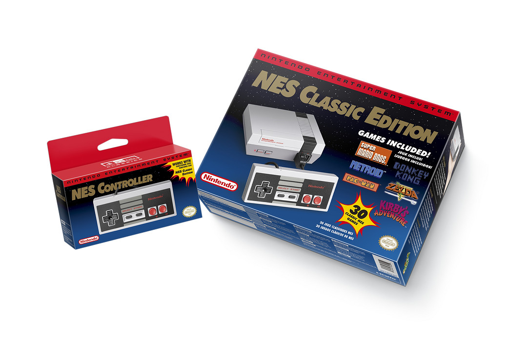 自带官方30合1：Nintendo 任天堂 发布官方复刻版红白机 NES Classic Edition