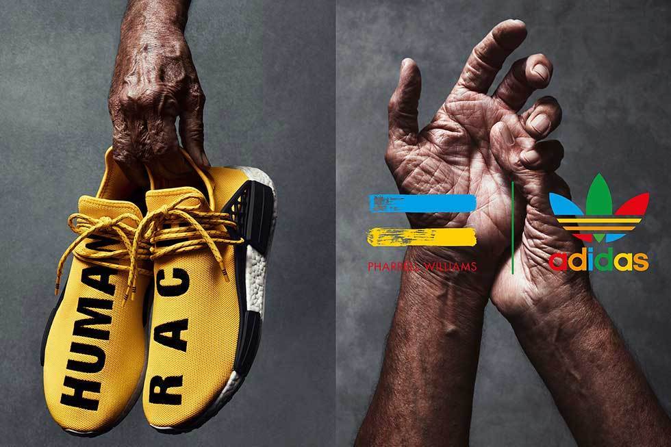 Human Race：adidas 阿迪达斯 x Pharrell Williams 联名款 Hu NMD “Yellow” 正式发布