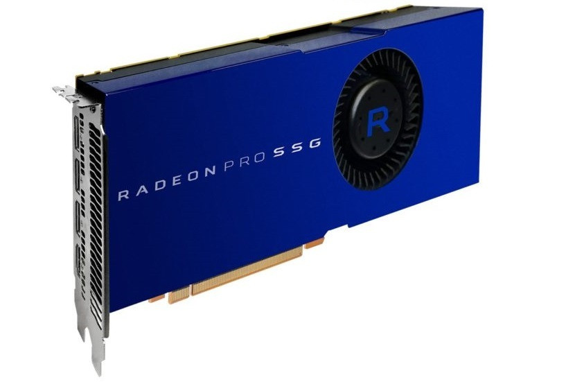 内置M.2 SSD：AMD 公布 Radeon Pro Solid State Graphics（SSG）显卡