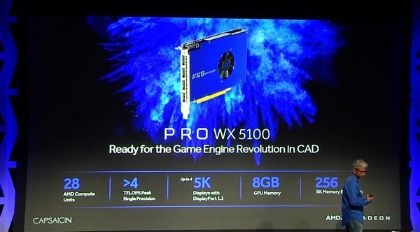 剑指帕斯卡P系专业卡：AMD 推出 Radeon Pro WX系列三剑客