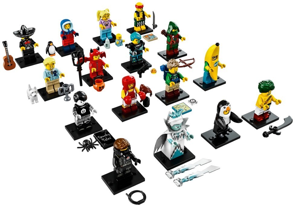先开售后发布：乐高LEGO 71013第16季人仔抽抽乐发布上市