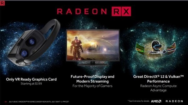 入门级北极星：AMD 正式发布 RX 470 显卡