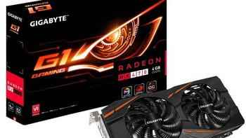 满足1080P主流级：GIGABYTE 技嘉 推出 Radeon RX 470 G1 GAMING 4G显卡