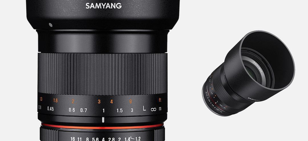 无反相机专属：SAMYANG 森养光学 发布 35mm F1.2 ED AS UMC CS标准定焦镜头