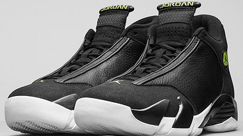 元年配色回归：NIKE 耐克 推出 AIR JORDAN 14 RETRO “BLACK/VIVID GREEN” 篮球鞋