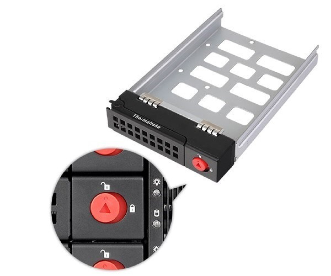 光驱位大有用处:Thermaltake 曜越 推出 Max SATA HDD硬盘转接架