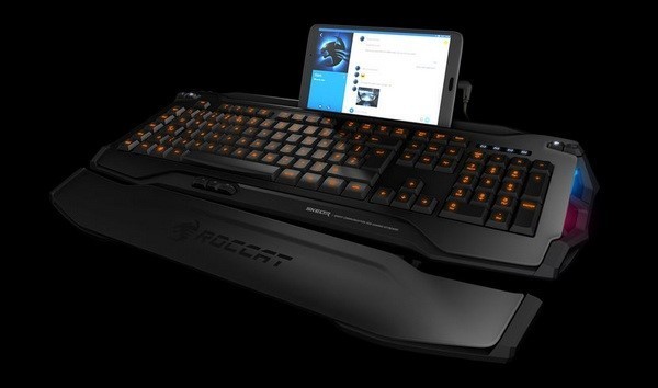 与手机平板联动：ROCCAT 冰豹 推出 Skeltr 智能键盘