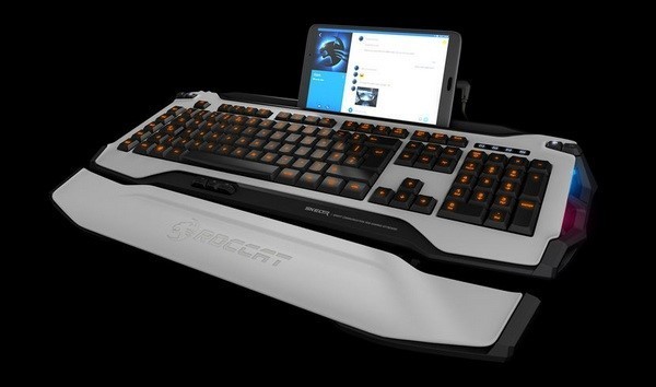 与手机平板联动：ROCCAT 冰豹 推出 Skeltr 智能键盘