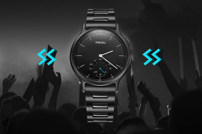 传统手表外观结合一点智能meizu魅族发布轻智能手表mix999元起