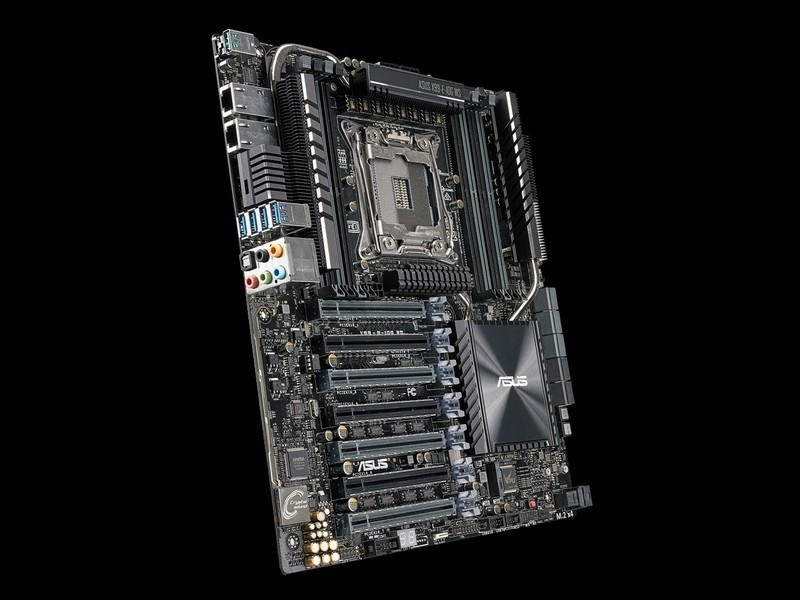 支持万兆网络：ASUS 华硕 X99-E WS 10G工作站主板