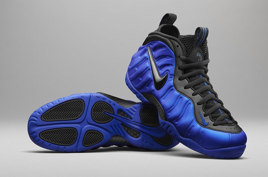 蓝色妖姬：NIKE 耐克 即将发售 Air Foamposite Pro “Hyper Cobalt/Black” 篮球鞋