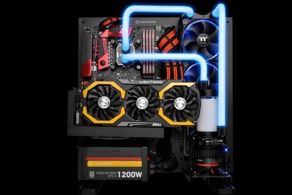 发光硬管水冷：Thermaltake 曜越 推出 Pacific G1/4 PETG 硬管RGB转接头