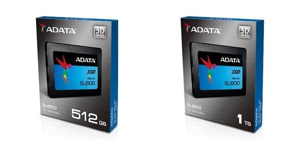 3D NAND TLC：ADATA 威刚 推出 SU800系列固态硬盘