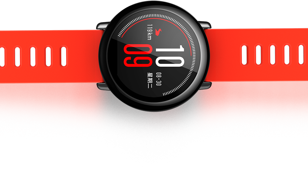 GPS、心率全开续航可达35小时：华米科技 发布 AMAZFIT 运动手表