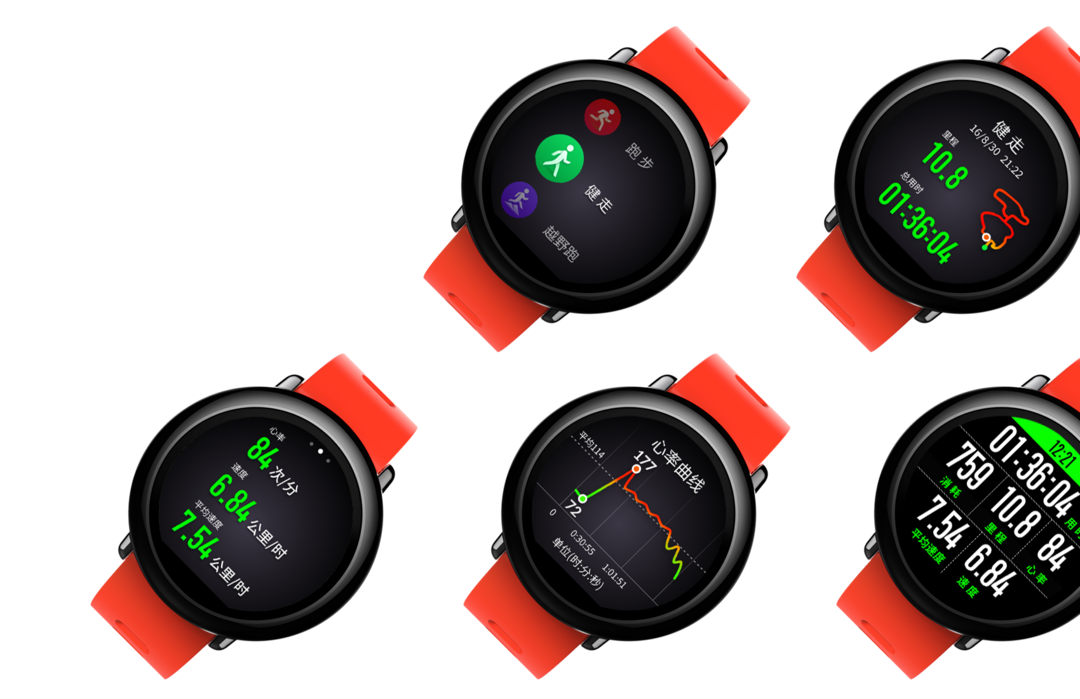 GPS、心率全开续航可达35小时：华米科技 发布 AMAZFIT 运动手表