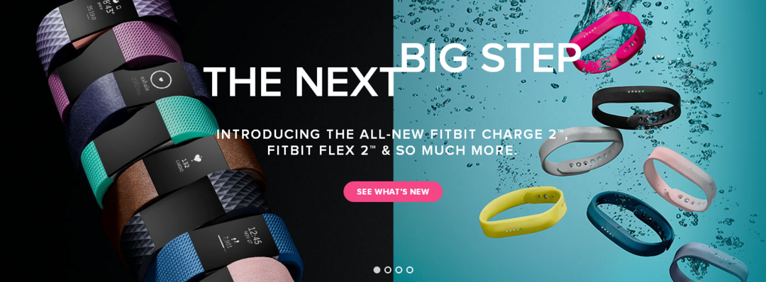 游泳模式+呼吸训练：fitbit 发布 Flex 2 和 Charge 2 智能手环