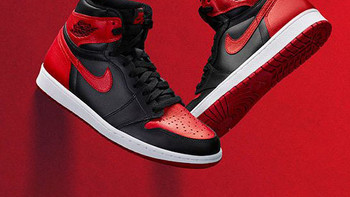 NIKE 耐克 Air Jordan 1 Retro High OG Banned 篮球鞋 明日发售