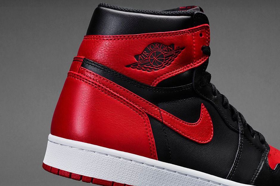 NIKE 耐克 Air Jordan 1 Retro High OG "Banned" 篮球鞋 明日发售