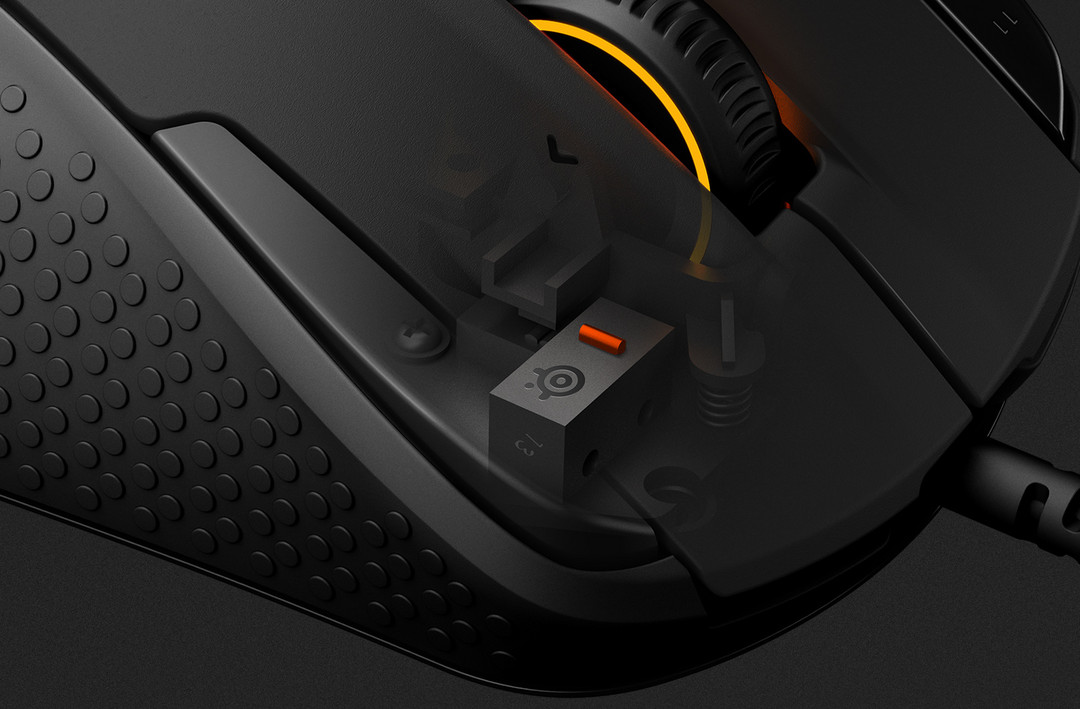 黑科技拂动式按键：steelseries 赛睿 发布 Rival 500 游戏鼠标