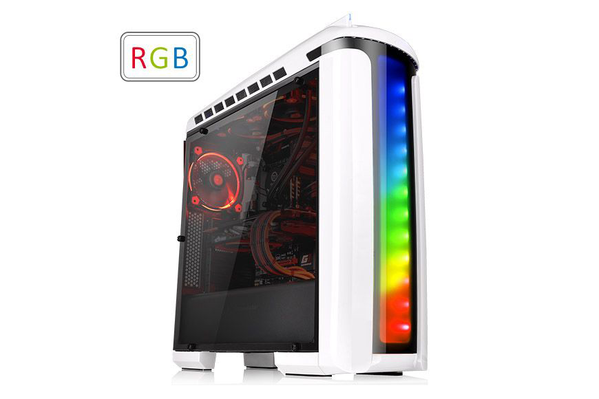 7色幻彩背光：Thermaltake 曜越 推出 Versa C22 RGB机箱