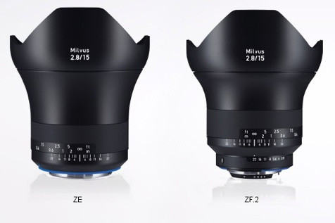 Milvus单反系列终补完：ZEISS 蔡司 发布三款Milvus 手动单反镜头