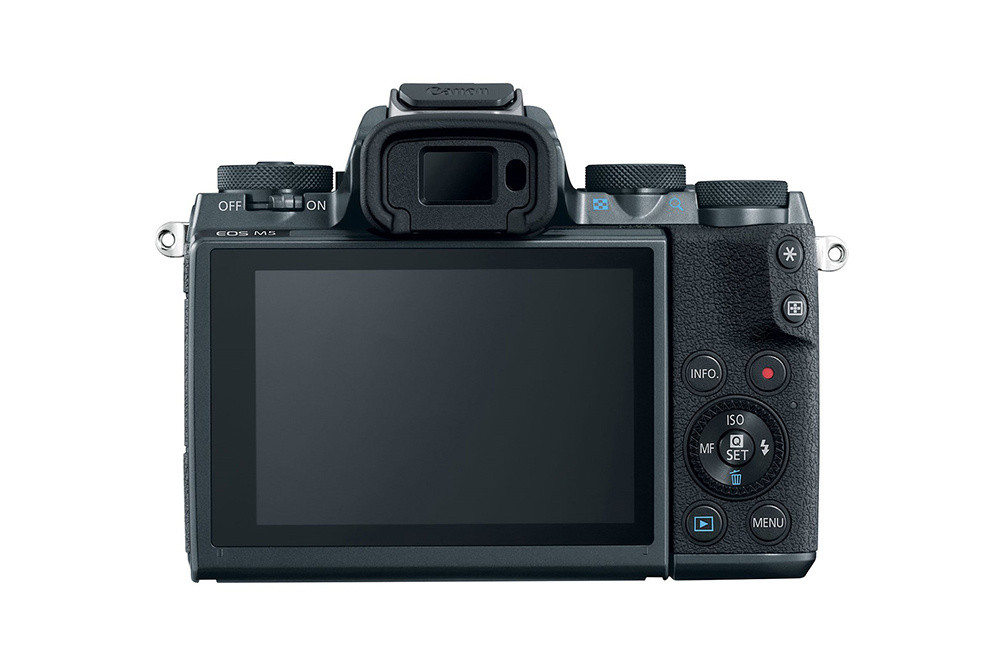 全像素双核CMOS AF+视频五轴防抖：Canon 佳能 发布 EOS M5 无反相机