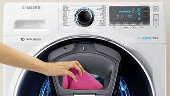 SAMSUNG 三星 发布 安心添系列新品  WW90K7415OW 滚筒洗衣机