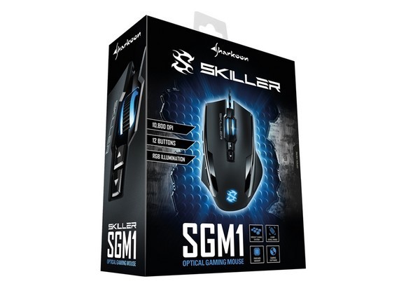 丰富配重+多键位：SHARKOON 旋刚 推出 SKILLER SGM1 “夜行者”游戏鼠标
