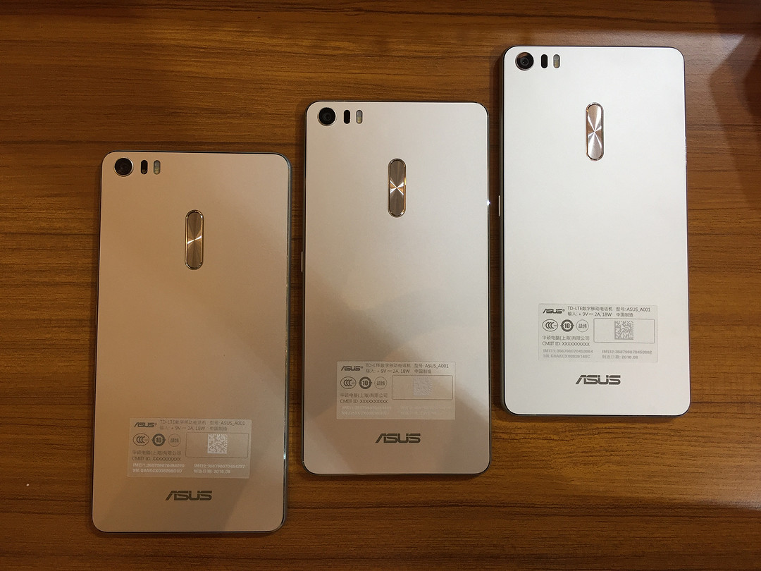 隐藏式天线设计：ASUS 华硕 国内发布 ZenFone 3系列 智能手机
