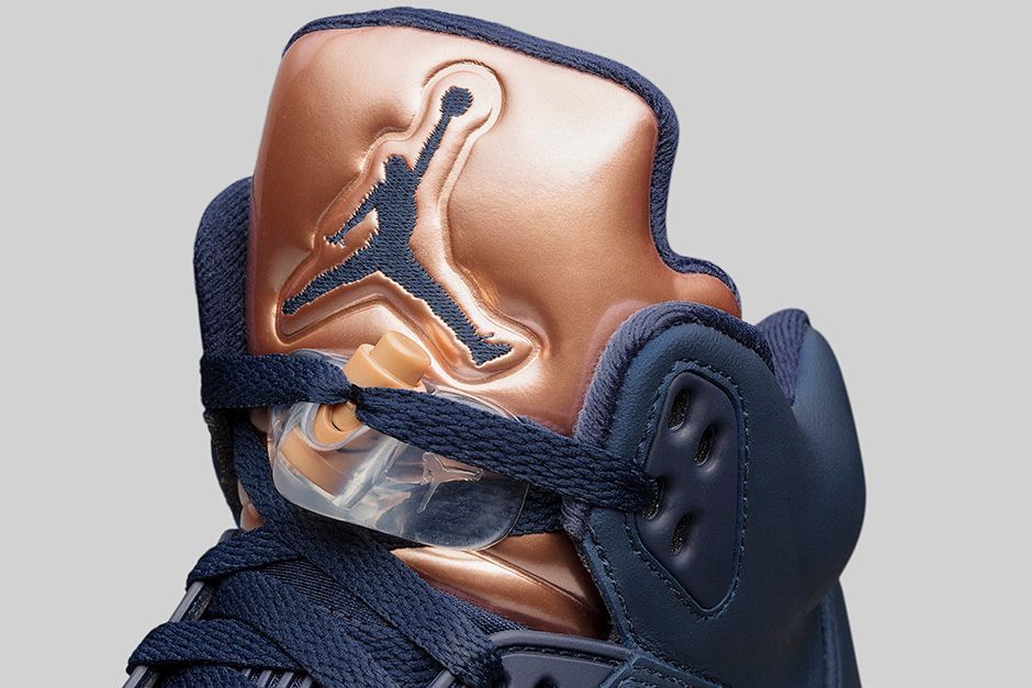 金属套装补齐：NIKE 耐克 即将发售 Air Jordan 5 Retro “Bronze” 篮球鞋