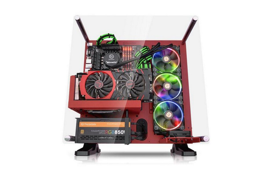 打造个性化游戏平台：Thermaltake 曜越 推出 Core P3 SE 璀璨绿和耀眼红版机箱